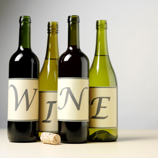 wine bottles