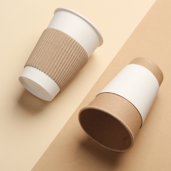 coffee cups with sleeves