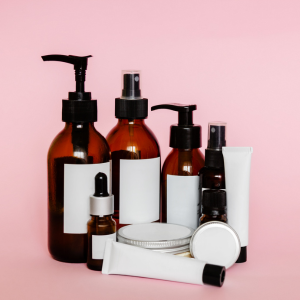 cosmetics with no label
