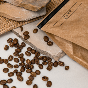 roasted coffee bag