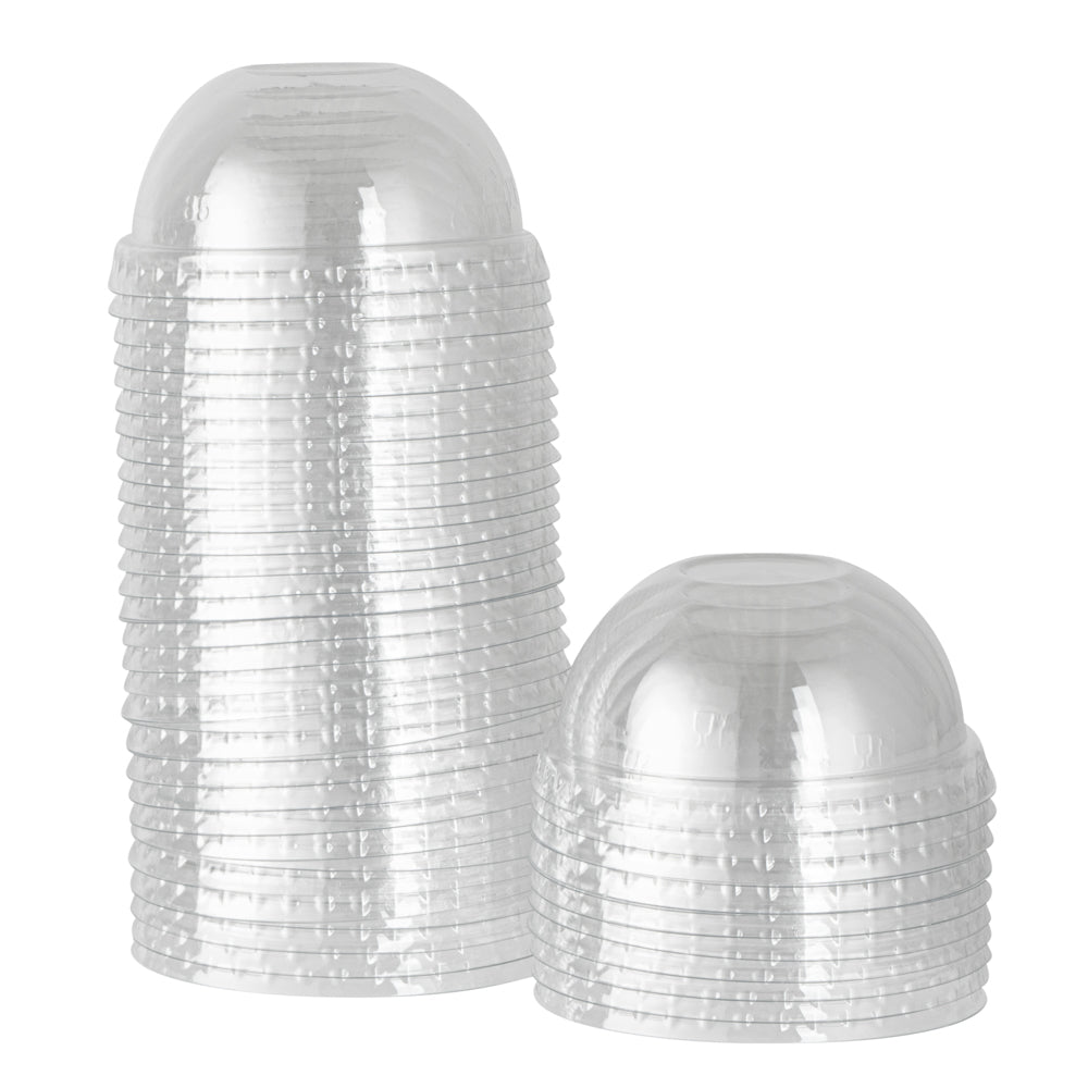 Round Clear Plastic To Go Cup Dome Lid - Fits 5 oz - 200 count box