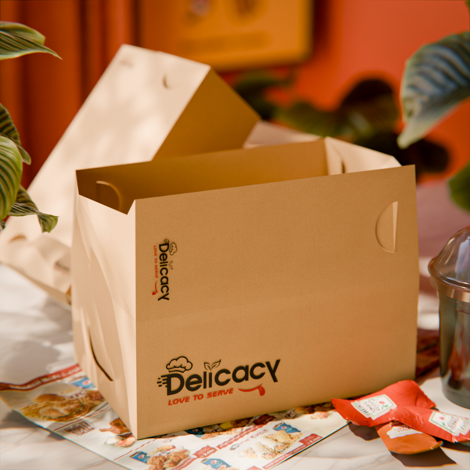 Custom Lunch / Chicken Box - with Fast Top