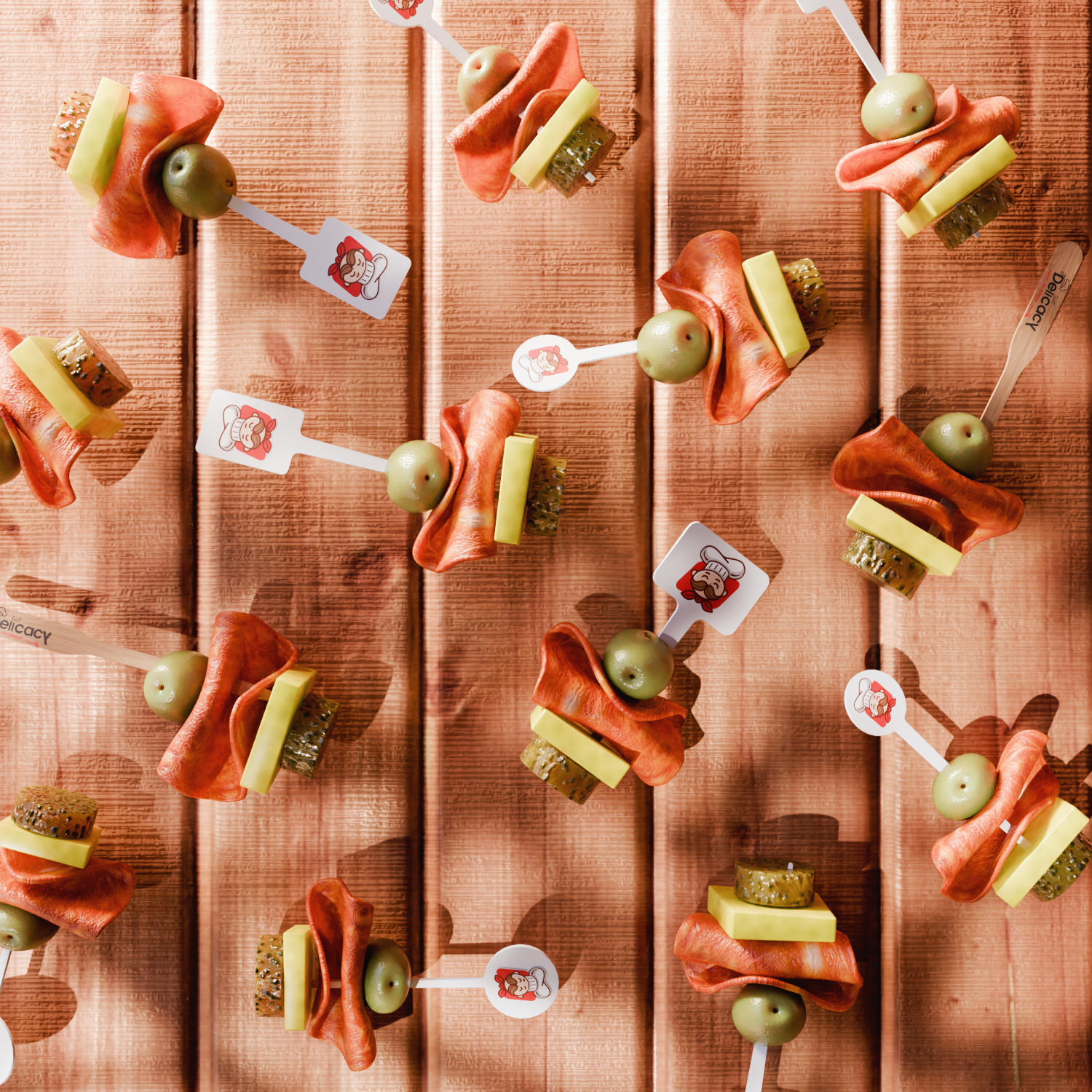Custom Food Piks