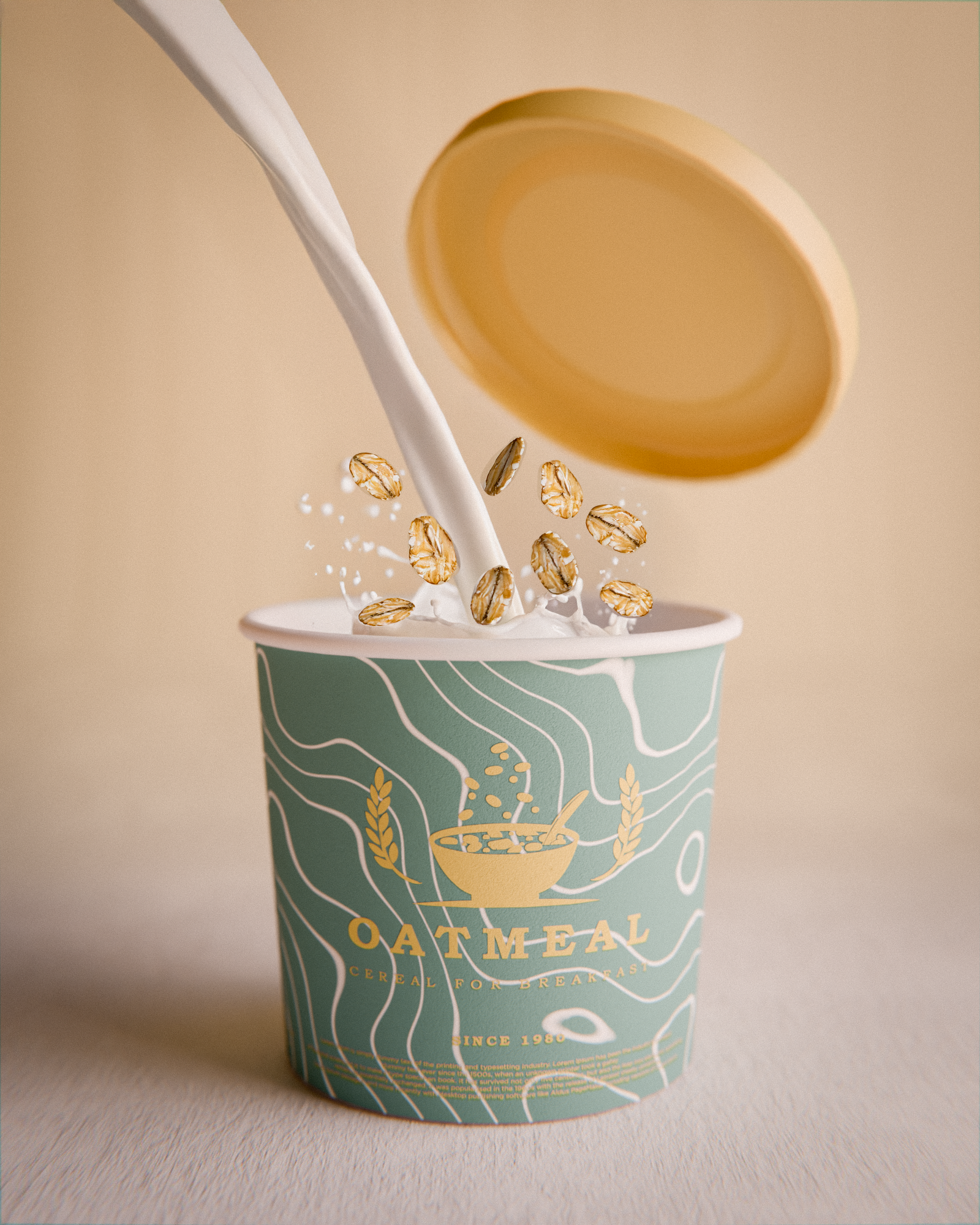 Custom Oatmeal Container