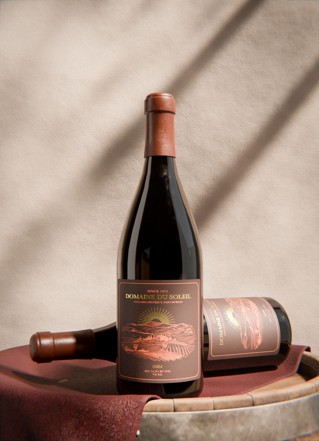 Custom Wine Bottleshot