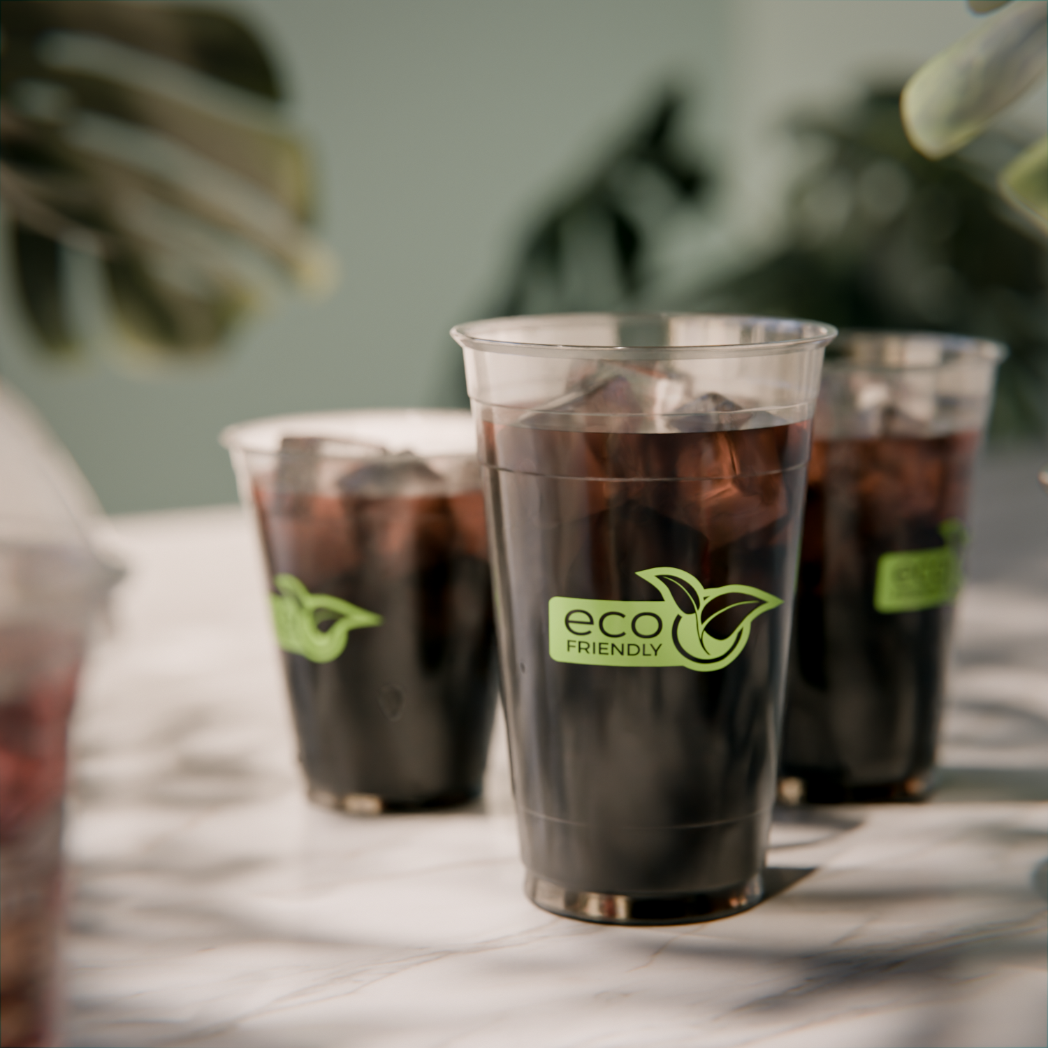 Custom Compostable Plastic Cups