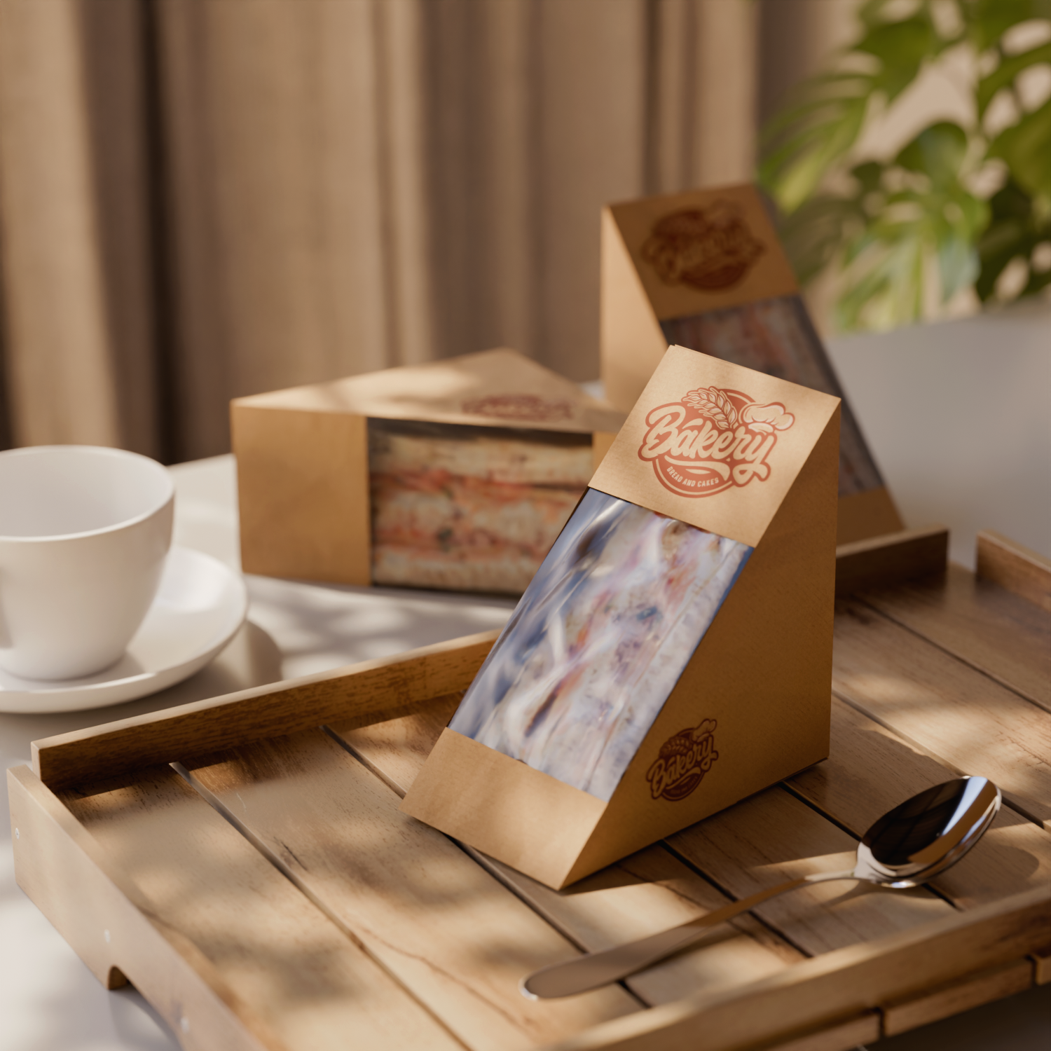 Custom Triangle Sandwich Box