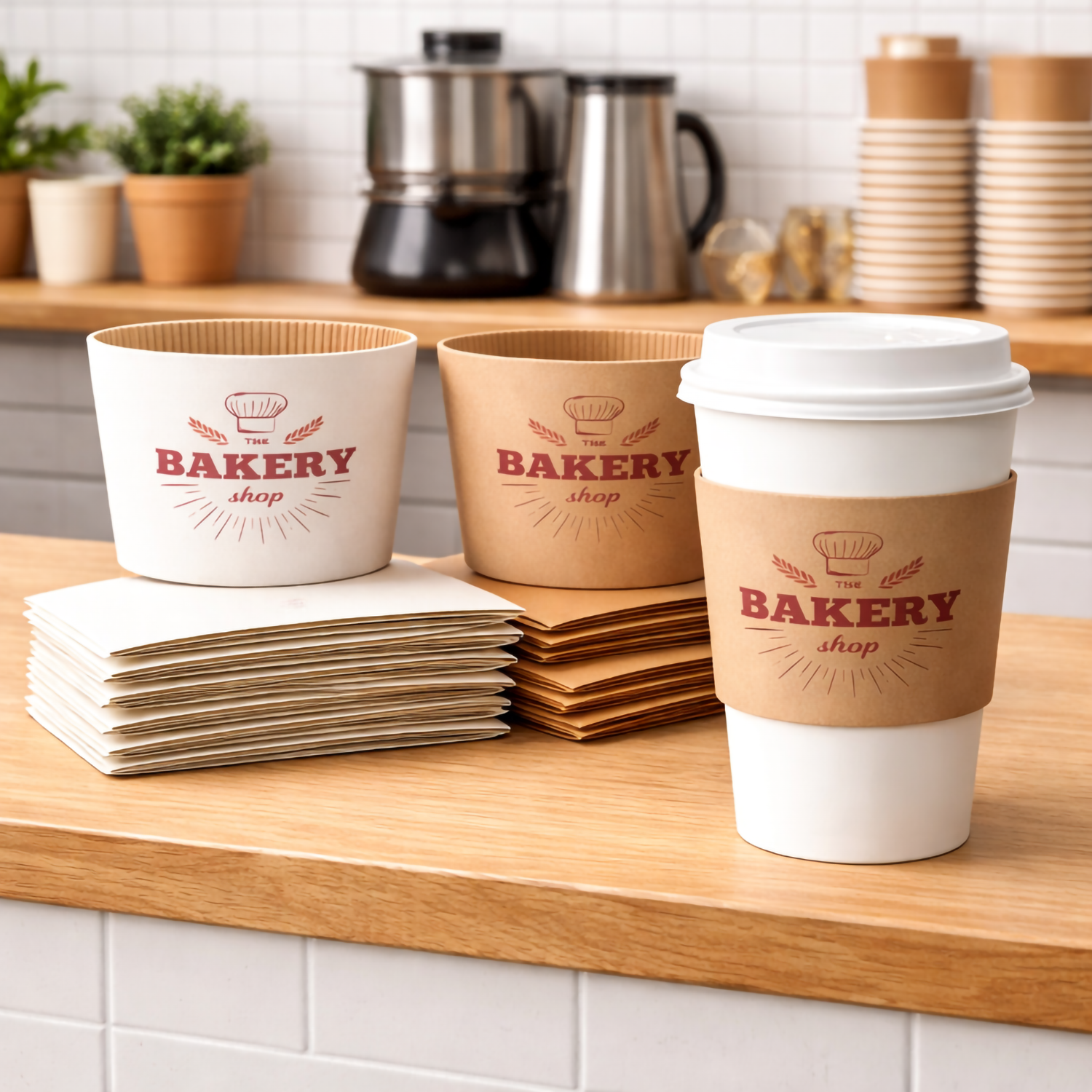 Custom Coffee Cup Sleeves