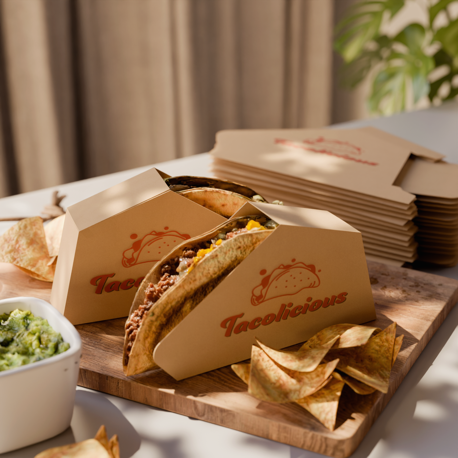 Custom Taco Holder - Greaseproof