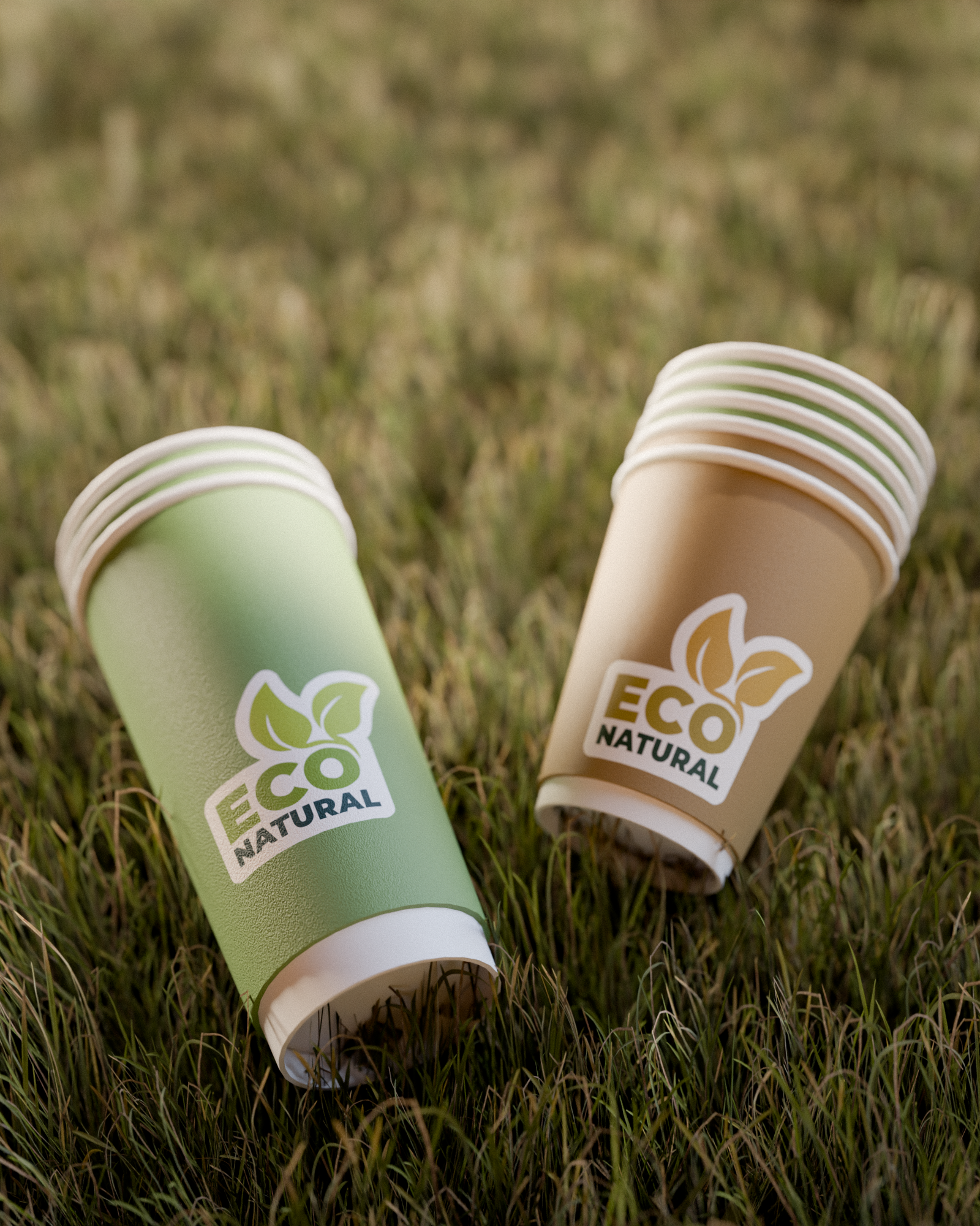 Custom Double Wall Compostable Cups