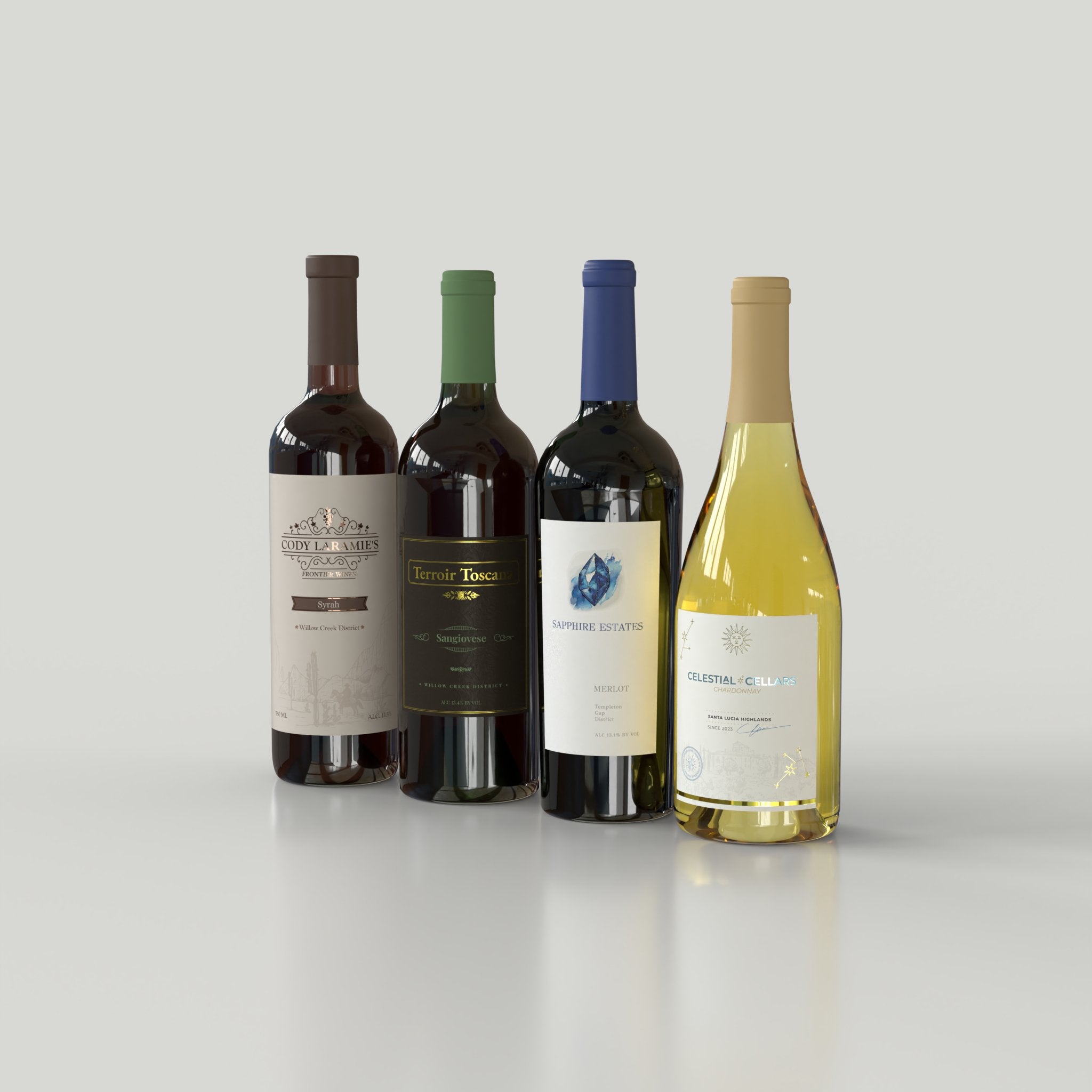 Wine Labels 2 - Customizable.com